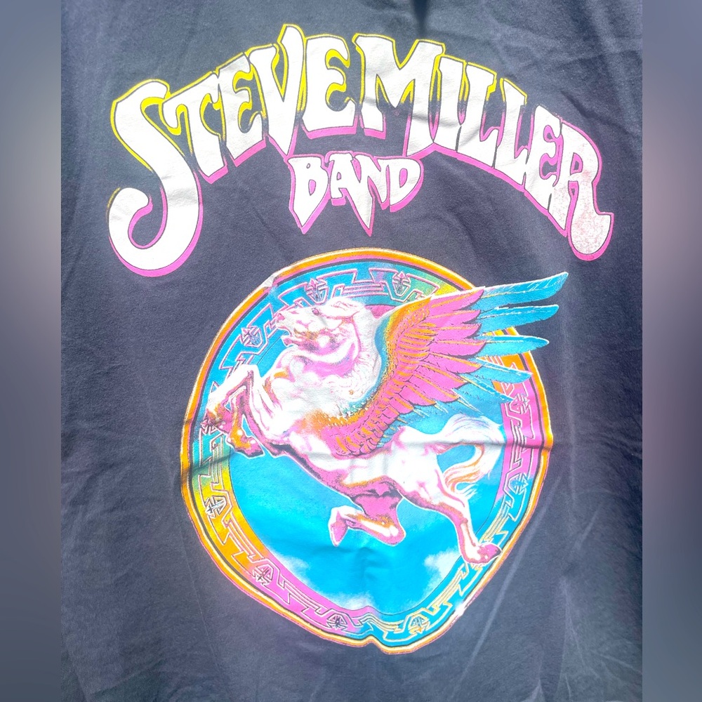 Steve Miller Band Pegasus Print Muscle T